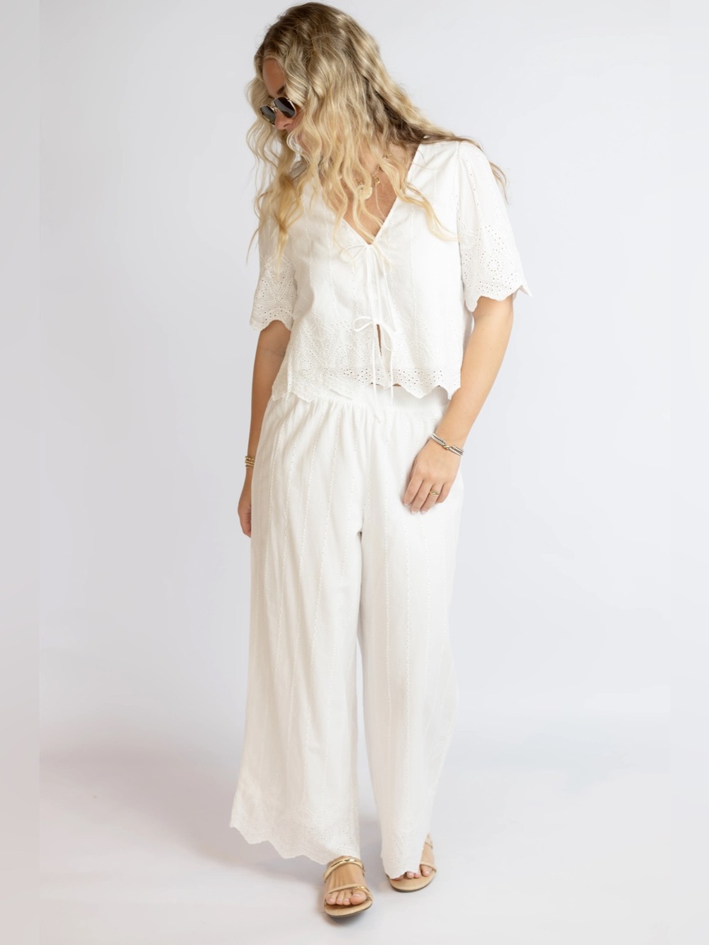 Sea Esta Embroidered Pant